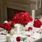 Spring Tabletop Decor – 48PCS Red Velvet Artificial Roses with Bendable Stems, Realistic Fake Flowers for Wedding Bouquets, Valentine’s Day, Mother’s Day, Baby Shower, Party, Home Centerpieces